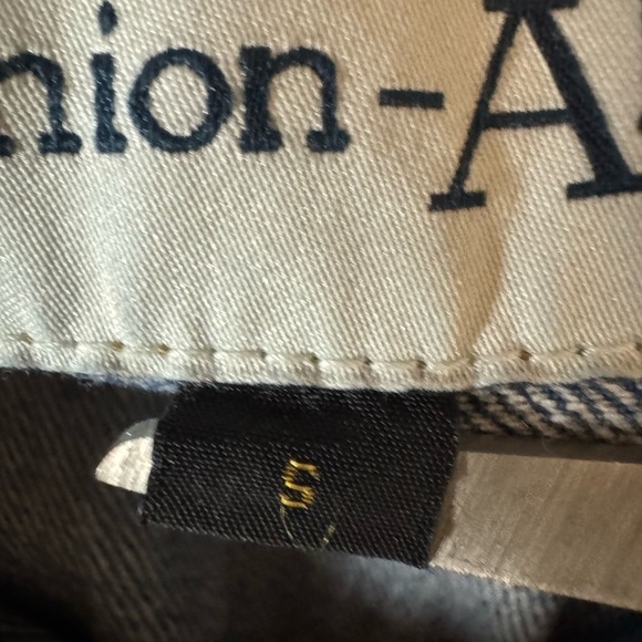 Lee short Union-Alls Size Small Hints of Blue stripes Size Small 100% cotton - Picture 13 of 16